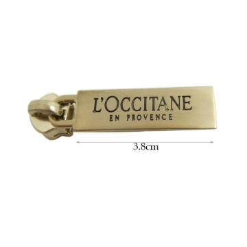 Factory Cheap High Quality Logo Engraved Custom Metal Zipper Puller